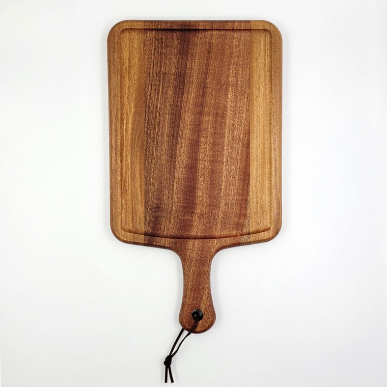 아카시아 흑단나무 플레이팅 손잡이 도마 23,270원