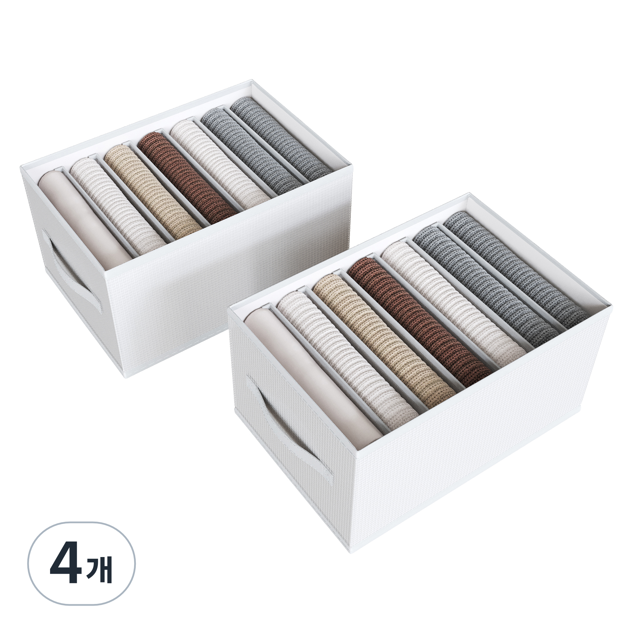 하비티 접이식 칸막이 의류 정리함 36x25x20cm 13,580원