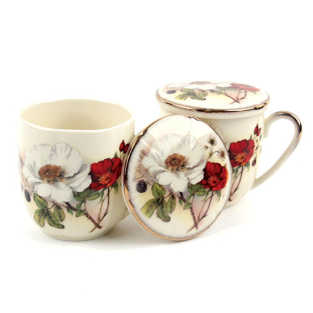 로즈벨라 머그컵 2p + 뚜껑 2p 26,370원