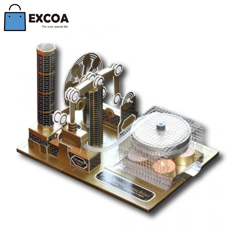 종이접기 내연 증기 기관 원리 스팀엔진 구조 만들기 DIY 과학 실험 교육 키트, 1세트 34,900원