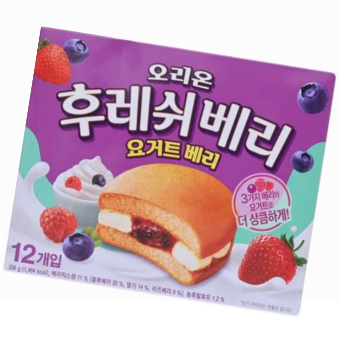 오리온 후레쉬베리 요거트베리, 336g, 1개 7,800원