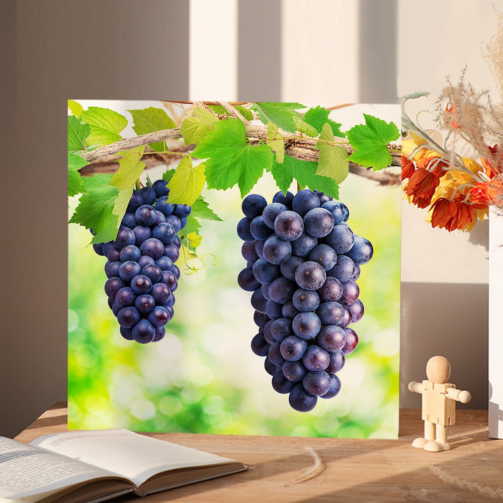 복이 들어오는 황금 청 포도 그림 액자 자손 번성 풍수 인테리어, 19 행복포도 64,900원