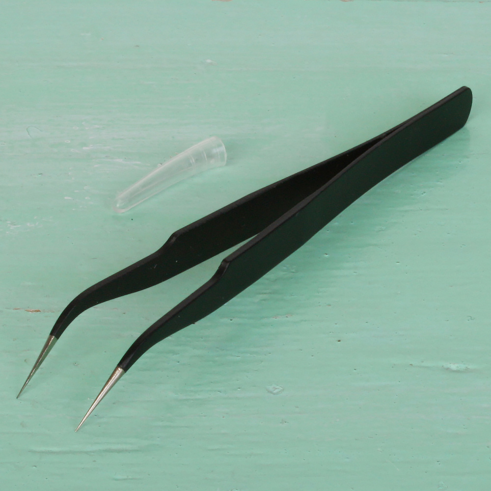 데코툴 핀셋 (커브드 L자형 족집게 HRC40) 음식집게 1,800원