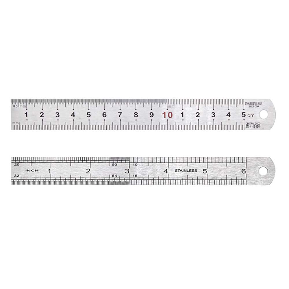 Fixtops 진짜 스테인레스 스틸 반영구 양면 직자 15cm 5,000원