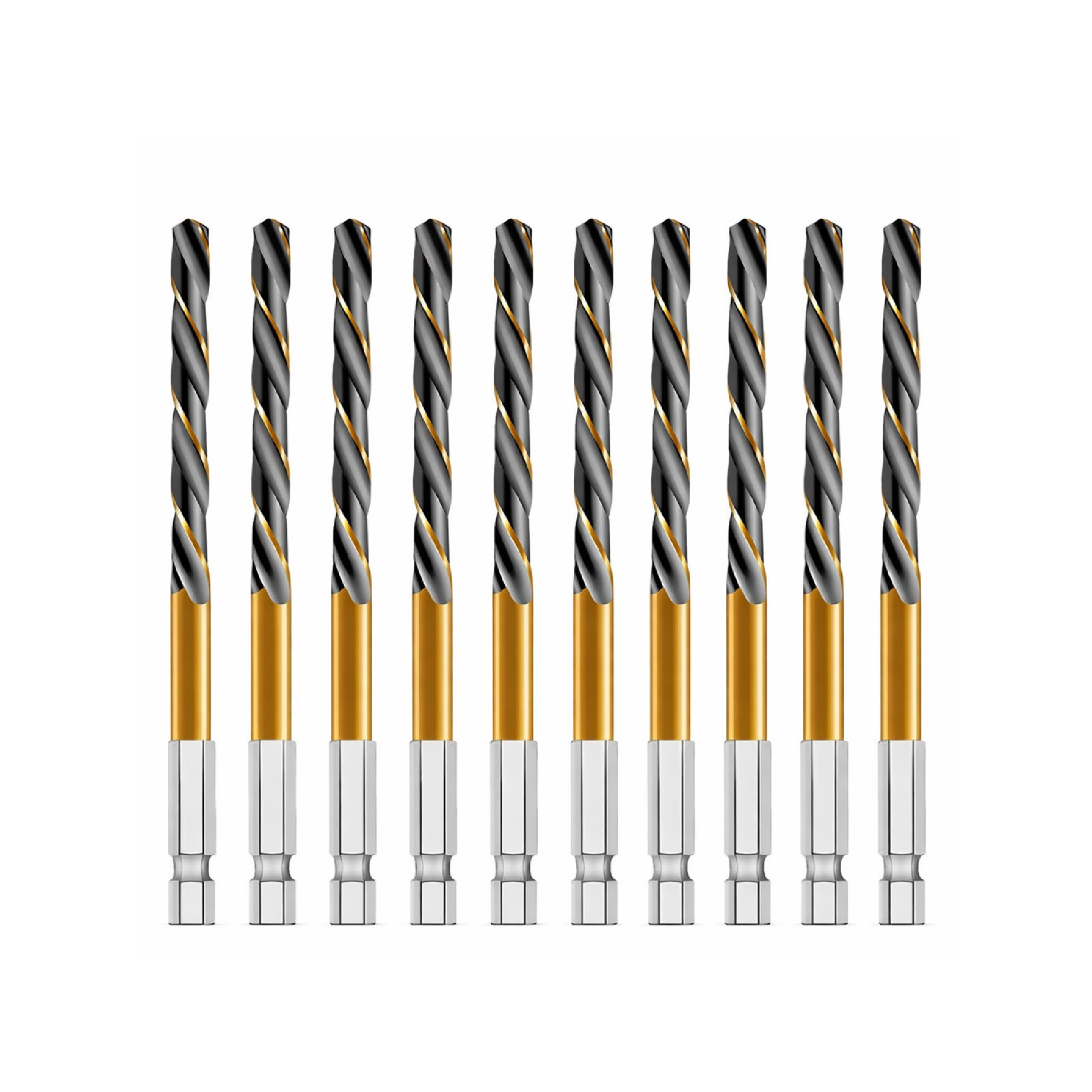 플로메리아 코발트스텐기리 3mm 10개입 세트 육각 임팩드릴 호환 서스 드릴비트 스테인레스 드릴날 샤시 철제 철기리 철재 타공, 1세트 16,900원