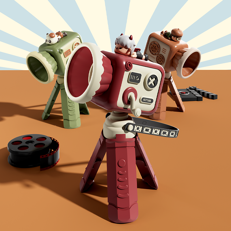 애니버디즈 레트로 선풍기 탁상용 손선풍기, 빨간악마, 선풍기 23,900원