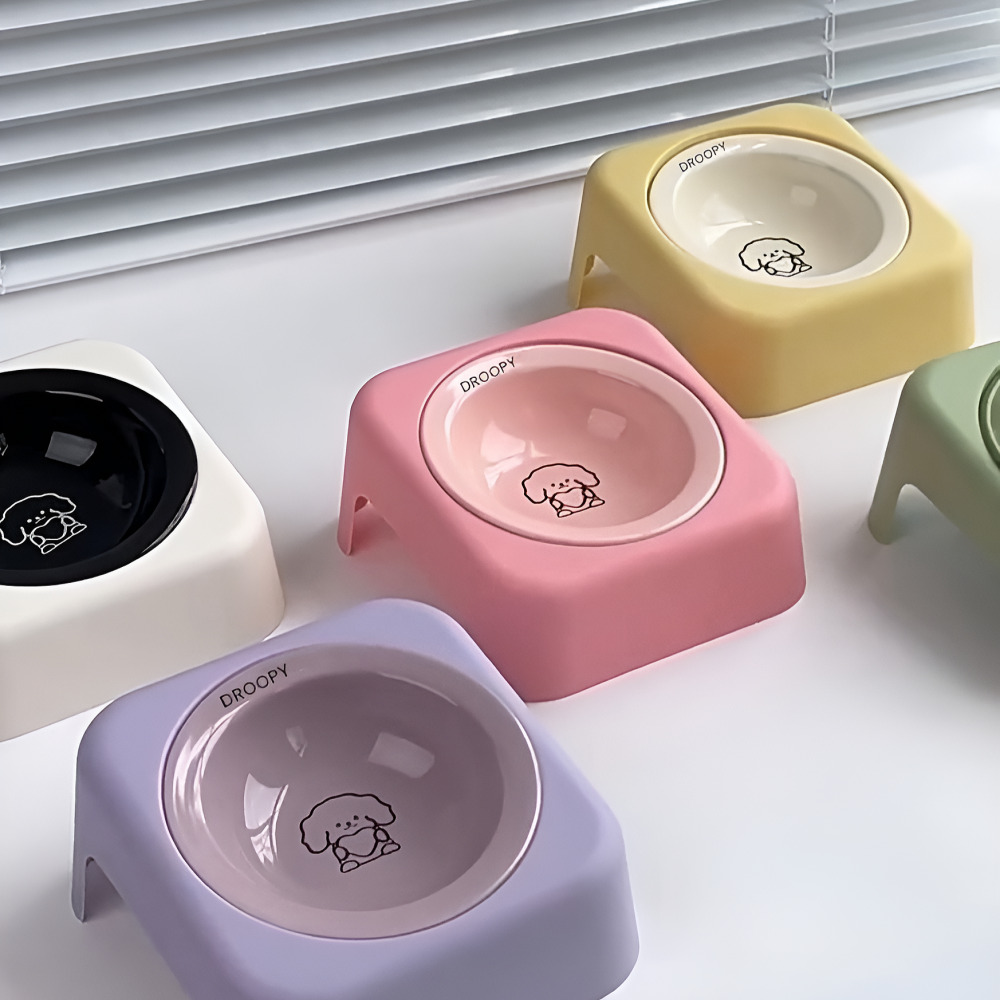 드루피 자체제작 강아지 고양이 밥그릇 물그릇 세라믹 식기 10,900원