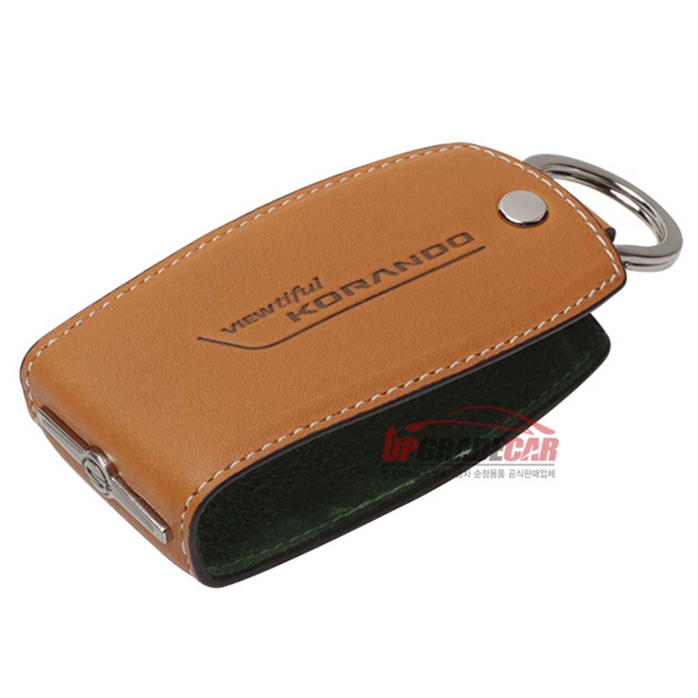 쌍용자동차 뷰티플코란도 천연가죽 스마트 키홀더 35,500원