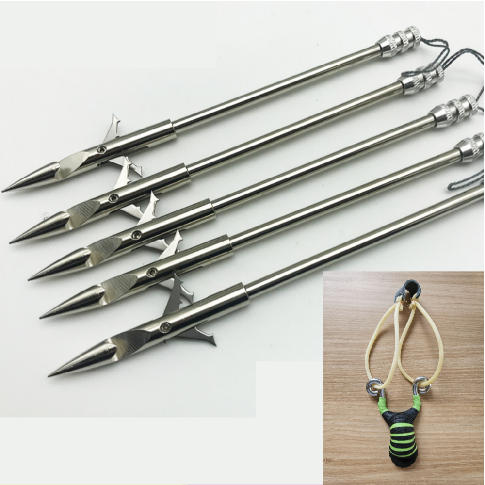 Vajra 상어다트낚시장비슬링샷액세서리사냥슈팅투석기다트스테인레스스틸화살촉, 5개, 1개 12,500원
