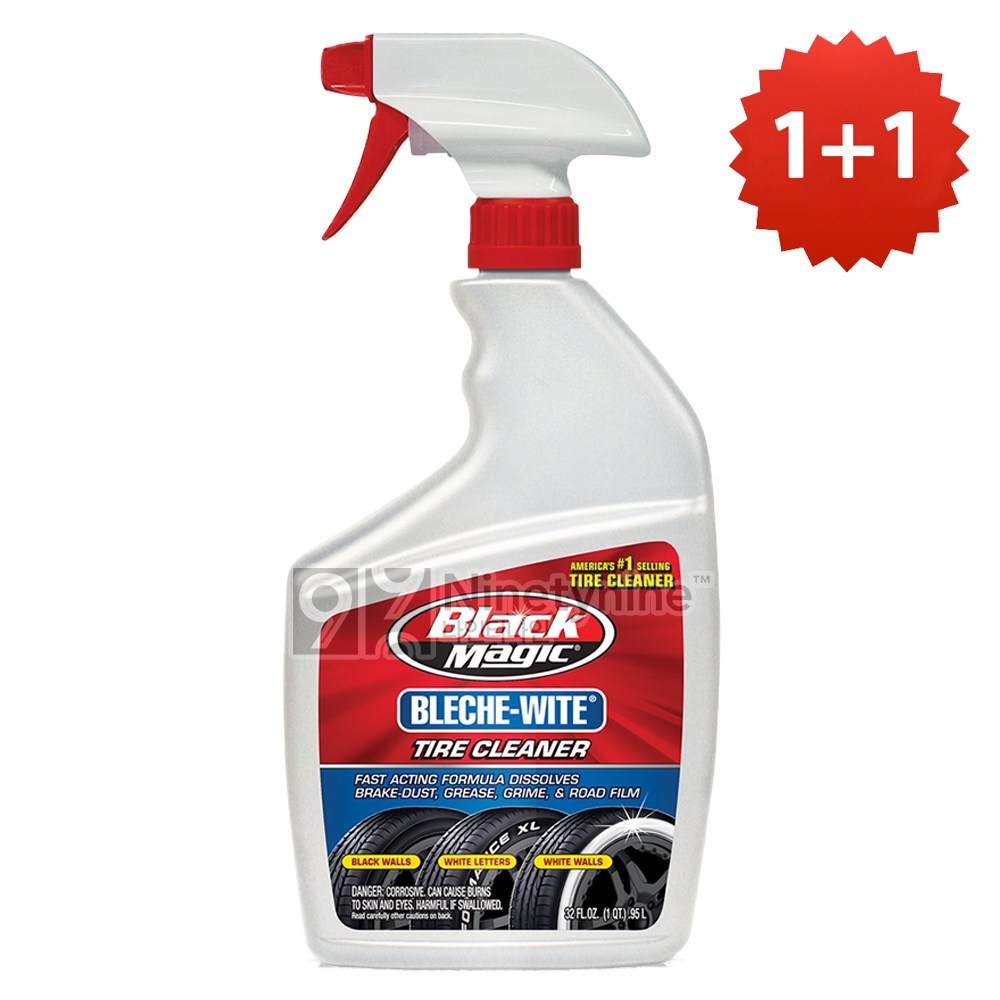 1+1 블랙매직 블리치 와이트 타이어 클리너-946ml 800002224 세정제 갈변제거 분진제거 24,500원