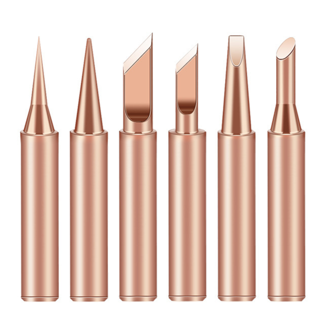 포텐슈 900M 순수 구리 인두팁 인두기 용접 팁 고열 납땜 전기 6종 세트 6,800원