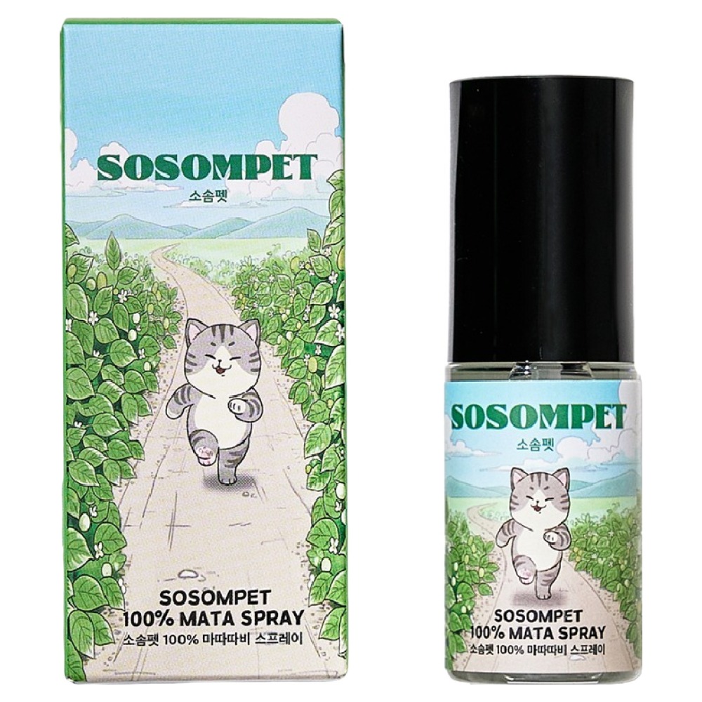소솜펫 고양이 국내산 마따따비추출물 스프레이, 1개, 40ml, 마따따비 16,900원