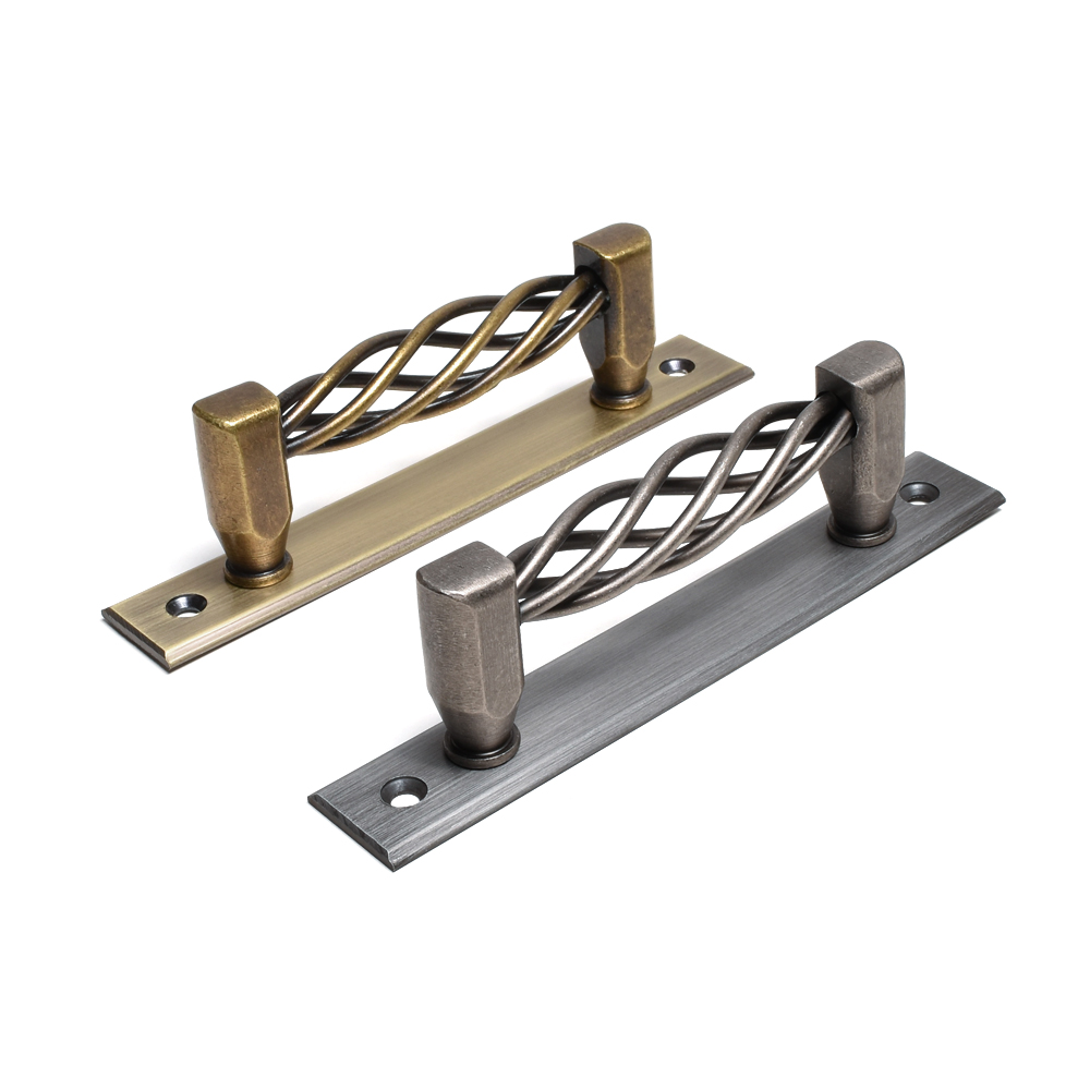 손잡이세상 꽈배기 판손잡이 P96, 엔틱 P96, 1개 7,500원