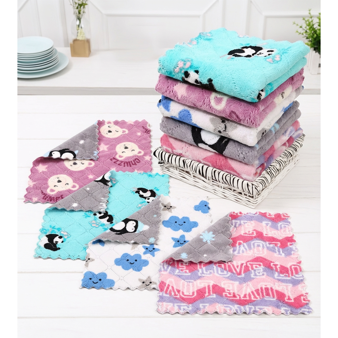 별하루하우스 기름때 싹 닦이는 초강력 흡수 주방 요술 행주 다용도 청소포, 10개 15,900원