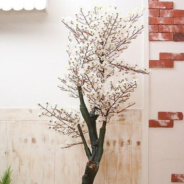 호가 매화나무 조화 인테리어 조화나무 인조나무 실내조경, 1개 99,000원