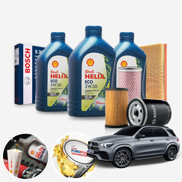 GLE300d(W167)(19~) W167 (19~) OM654 디젤 쉘 힐릭스 에코 합성엔진오일 5w30 필터세트 8리터 IPA-P472+IPEO-888 118,500원