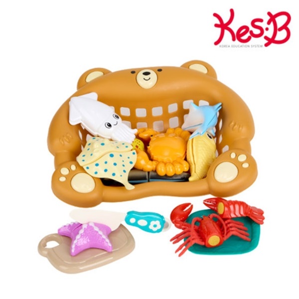 캐스b 플레이 곰돌이싹뚝놀이 해산물 (2900) / 역할놀이, 1개 20,000원