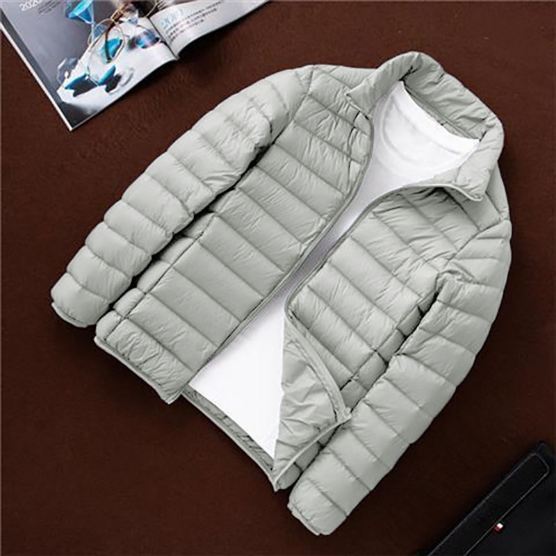 남성 가을 겨울 숏트렌드 경량 패딩 얇은 패딩 화이트 다운 도톰한 점퍼 29,880원
