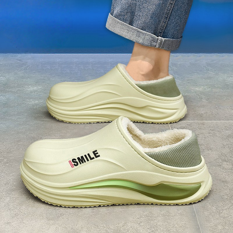 Modern Fashion 남녀공용 심플한 방한 슬리퍼 커플룩 기모 안감 슈즈 G47 19,290원