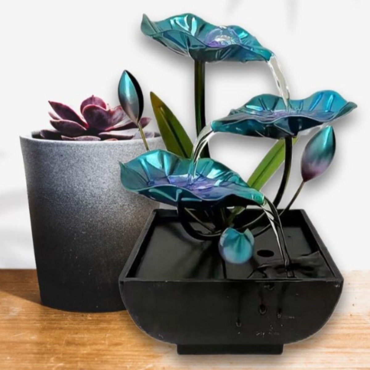 앤트앤비 인테리어 힐링테라피 천연 가습기 미니분수 화분 17,800원