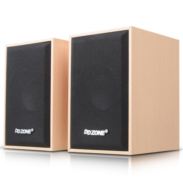 DDZONE 2채널 우드스피커 USB 전원 스피커 3.5mm단자 DS-U70 12,000원