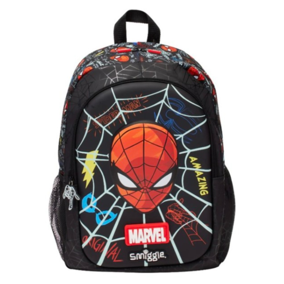 스미글/ 스파이더맨 학생용 책가방+하드탑 필통 2종 세트, 호주정품 89,000원