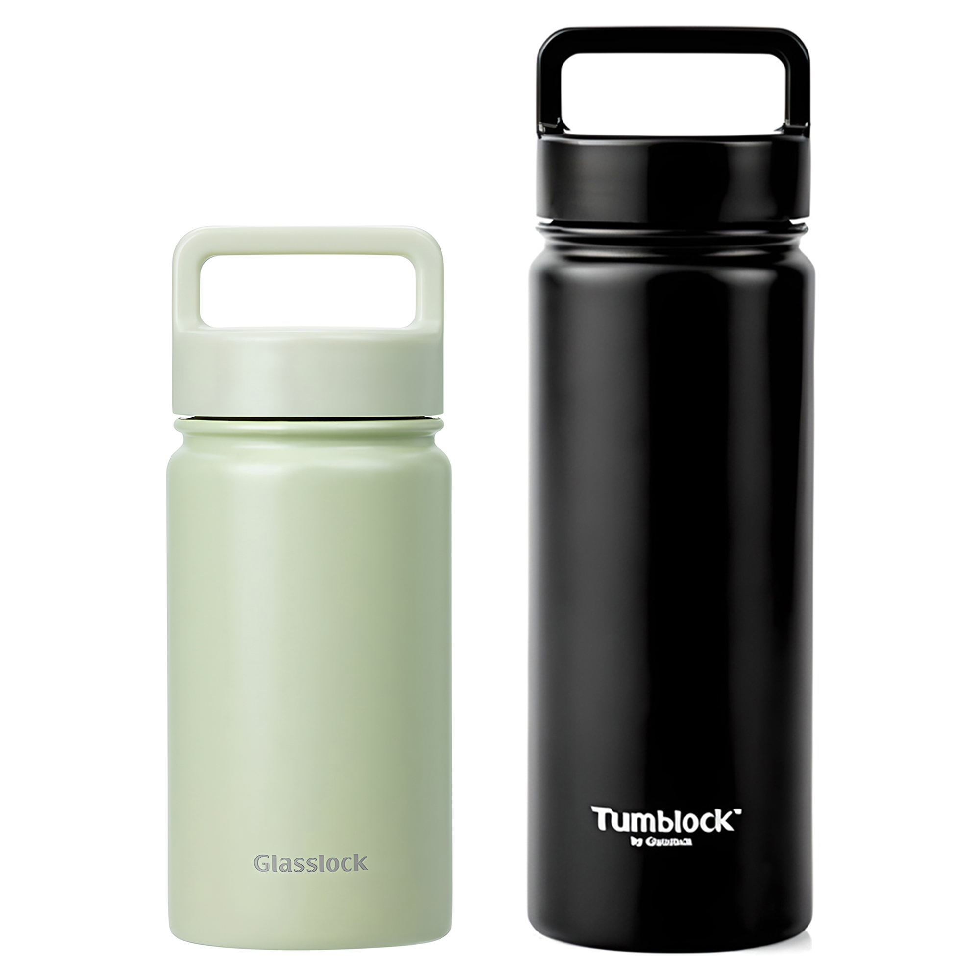 글라스락 스포티 핸들 텀블러 350ml + 텀플락 스포티 핸들 텀블러 500ml 23,900원