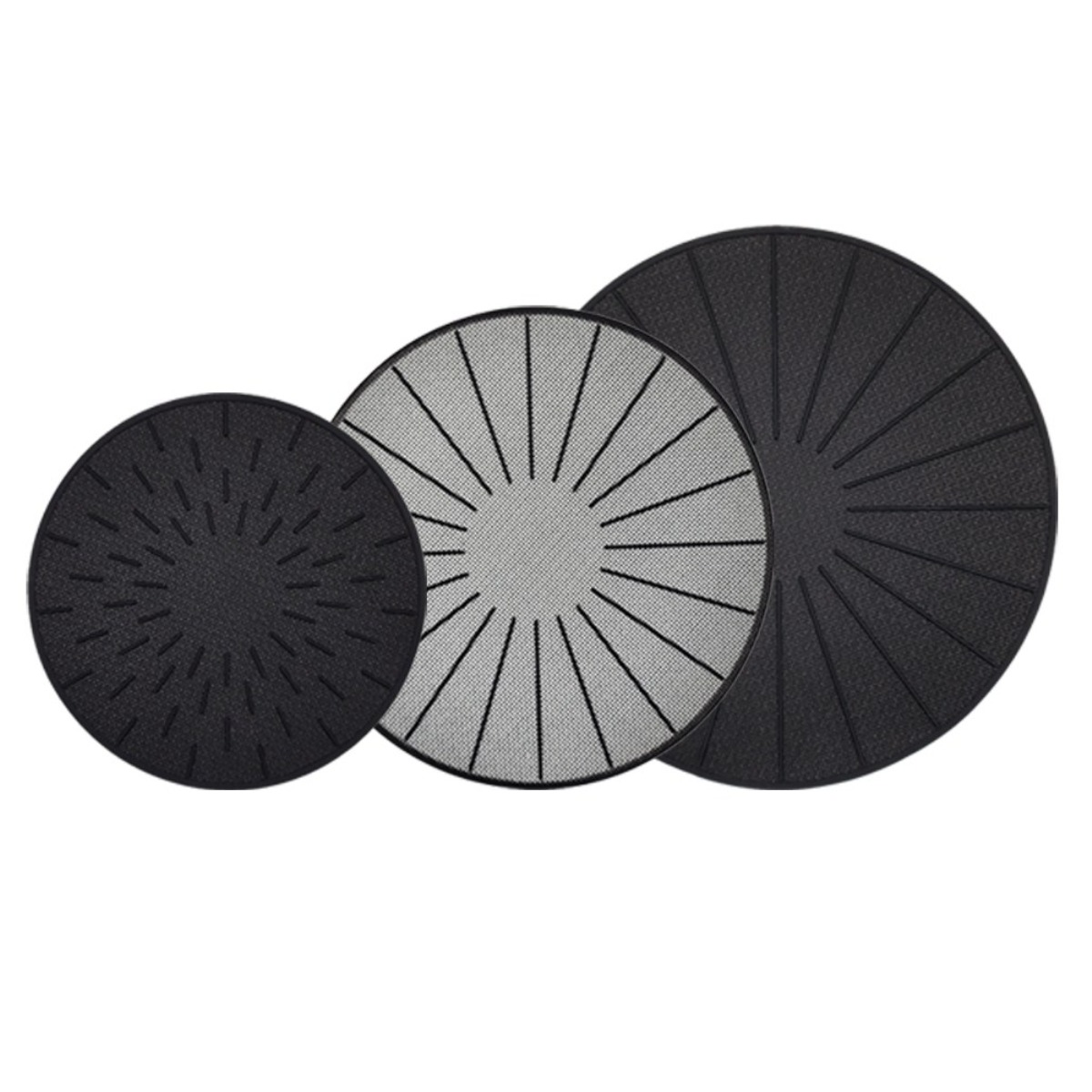 실리콘 인덕션 보호매트 투톤 유리섬유 세트 소+중+대, 1개 51,500원