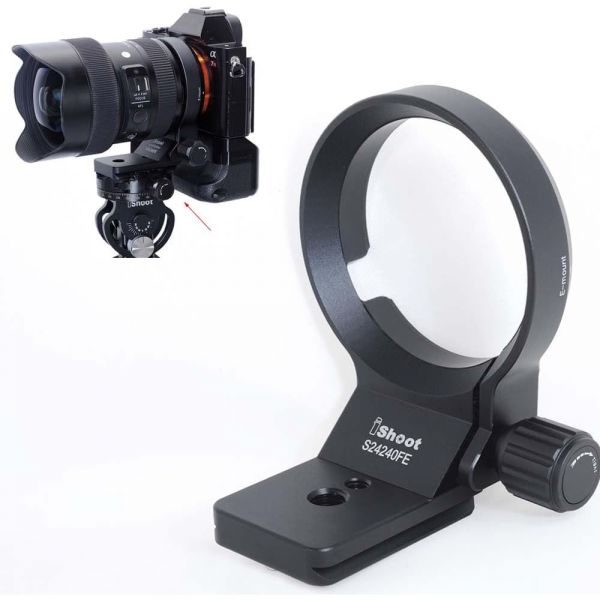 삼각대 마운트 링 렌즈 칼라 지원 브라켓 시그마 14-24mm F2.8 DG DN 아트 24-70mm 28-70mm C 85mm F1.4 105mm 매크로 E-마운트 렌즈와 호 87,800원
