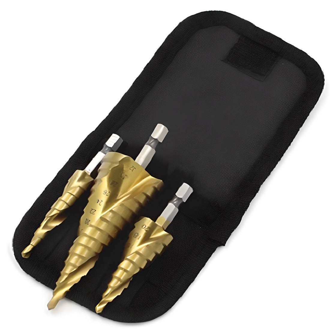 스탠맨 육각핸들 HSS 트위스트 스텝 드릴 3종 세트 9,900원