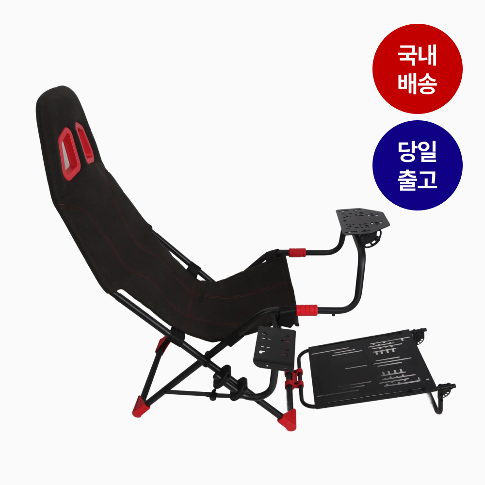 [국내배송] 접이식 레이싱 짭챌 거치대 플레이시트 챌린지 호환 MOZA 파나텍 레이싱 휠 109,000원