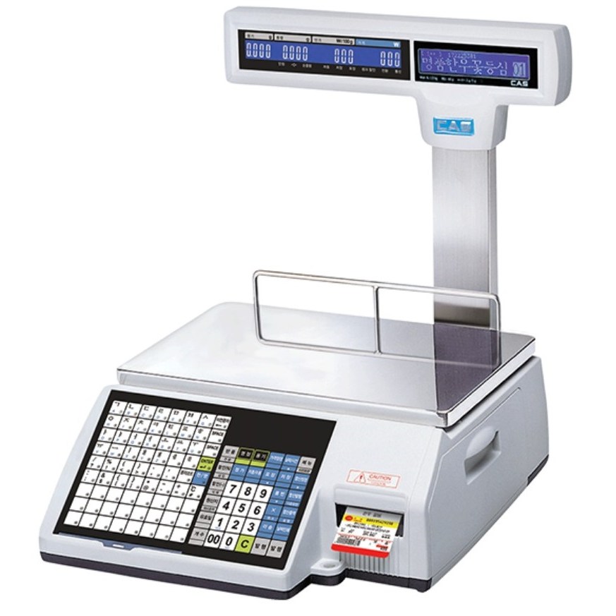 카스 라벨프린터용 전자저울 CL-5500-Series 15B,15P 1,080,000원