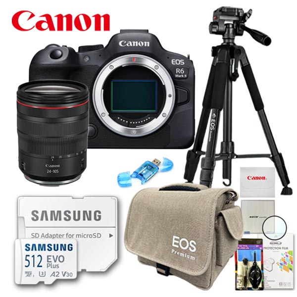 캐논 정품 EOS R6 Mark II + RF 24-105mm F4 L IS USM KIT/ 프리미엄 8종세트 / 미개봉최신박스 / 512GB+삼각대 / TJ 4,250,000원