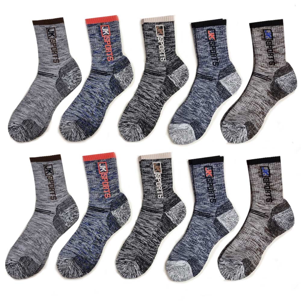 제이케이 이중바닥 쿠션 장목 등산양말 10켤레, 랜덤 발송, 10개 11,700원