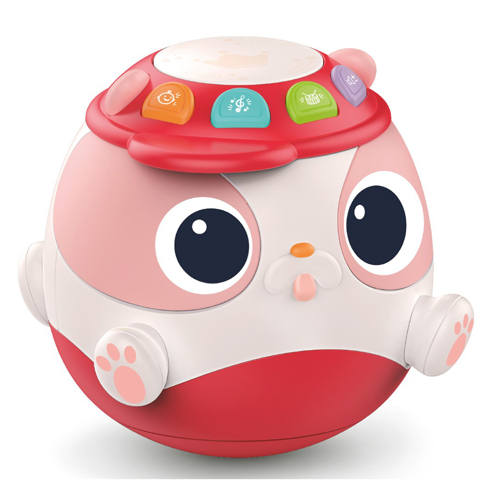 후앙어 뮤지컬 오뚝이 라이트앤 뮤직 핑크 멜로디완구, 핑크등, 1개, 현재가 12,500원