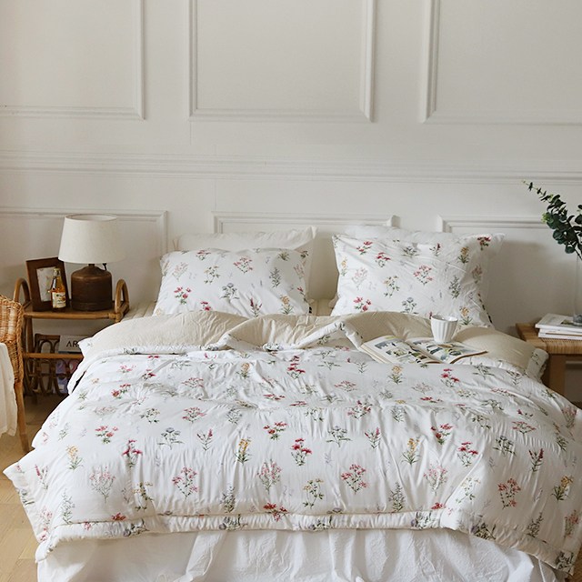 에이트룸 마들렌 플라워 마이크로 모달 간절기이불세트 173,000원