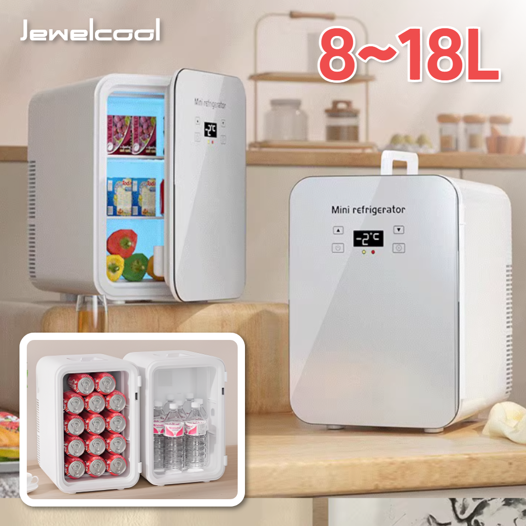 쥬엘쿨 화장품 냉장고 미니 차량용 휴대용 소형 다용도 감성 레트로 음료수 보관 캠핑용, 현재가 63,840원