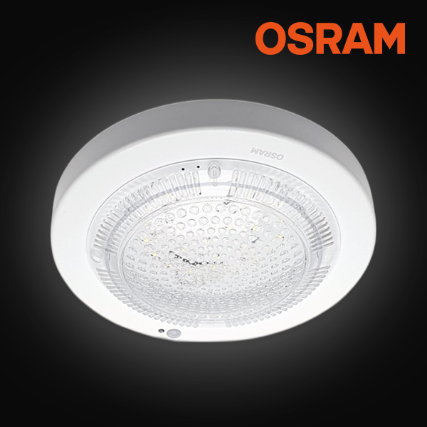 오스람 원형 LED 센서등 15W 주광색 현관 복도 계단 베란다 조명, 1개, 주광색 8,000원