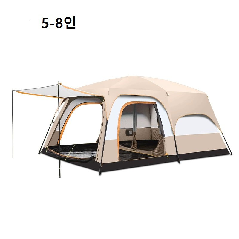 캠핑왕국 캠핑용 글램핑 천막 투룸 패밀리 텐트 138,860원