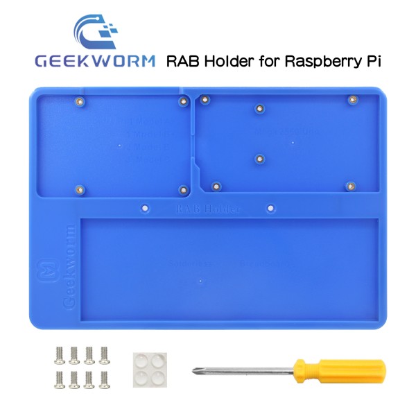 라즈베리 파이 5 4B 3B + 플레이트 RAB 거치대 브레드보드 베이스 ABS 케이스 아두이노 UNO 메가 2560 교육 13,600원