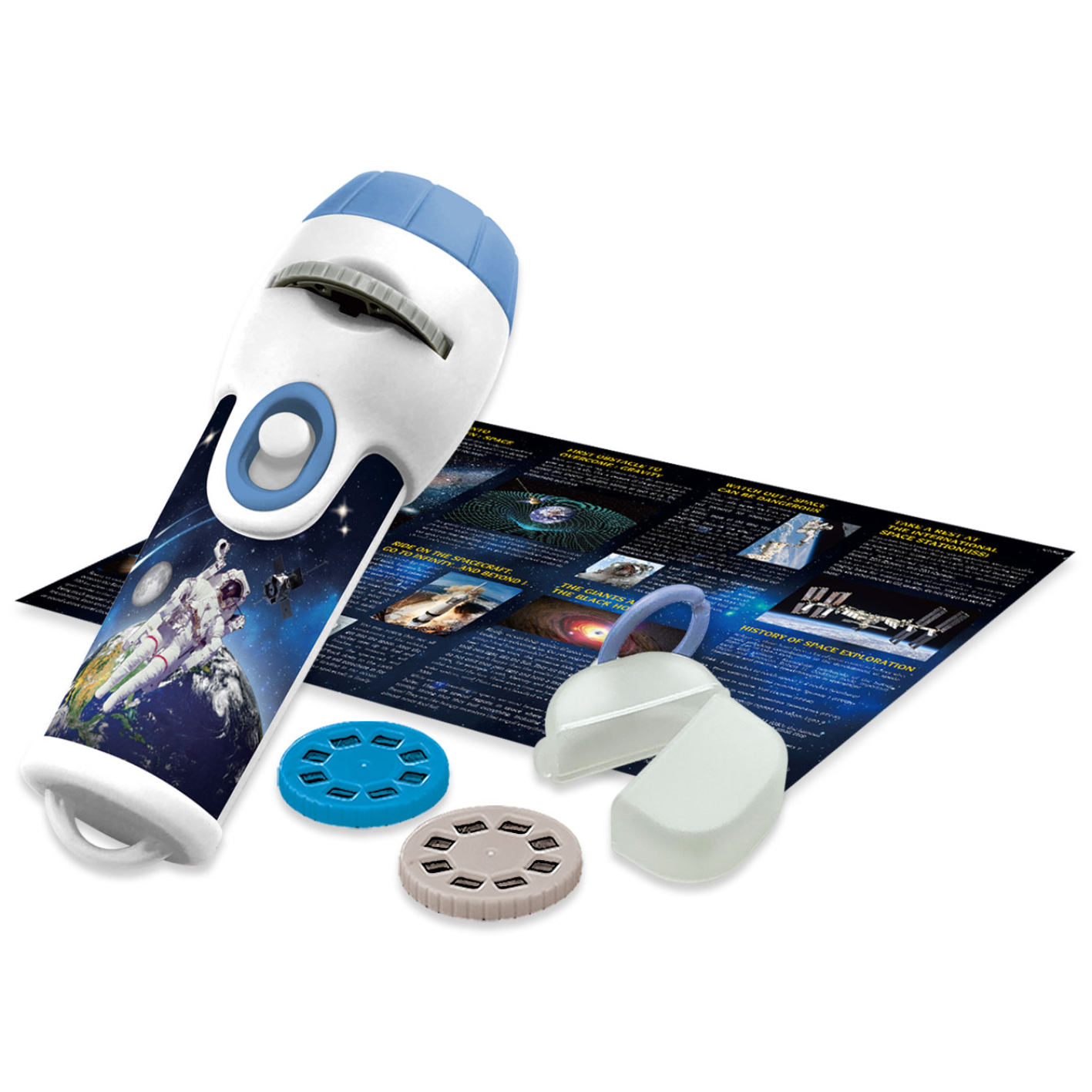 토이빔 미니 프로젝터 스페이스 우주 행성 장난감 미니빔 어린이 손전등, 1개 15,800원