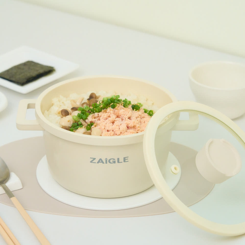 자이글 블룸 인덕션 겸용 국산 양수냄비 16cm, 1개, 아이보리, 16cm 49,000원