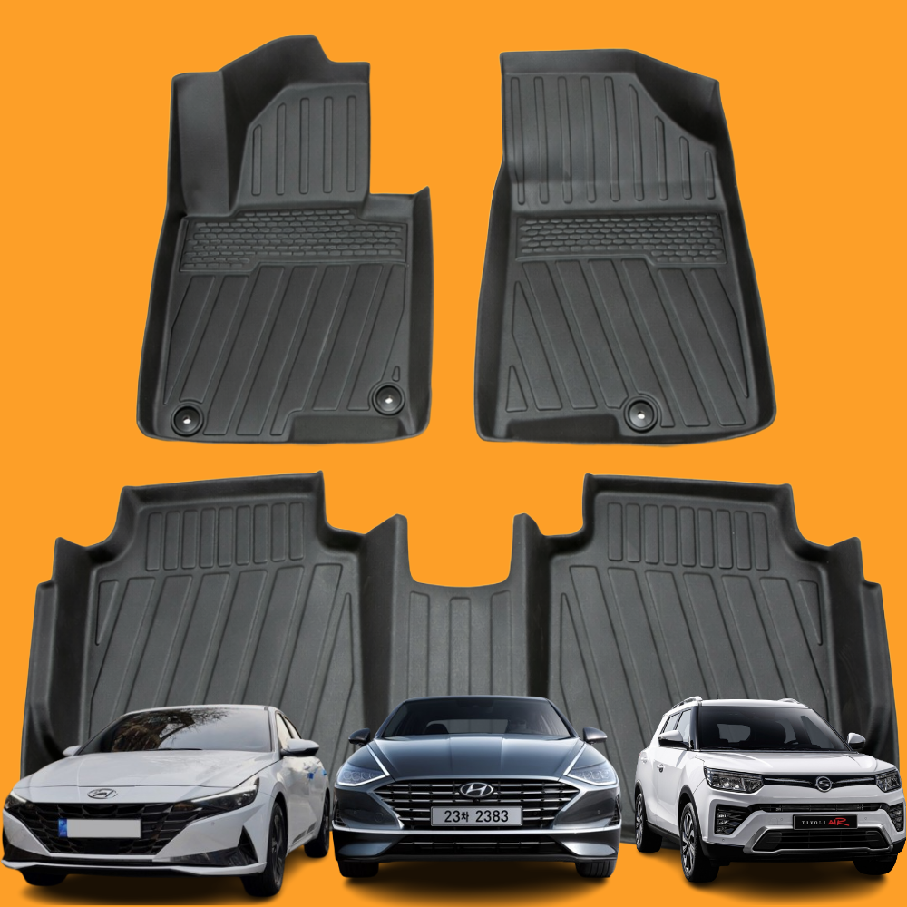 TPE카매트 발매트 고무 입체 풀세트 자동차발판 깔판 93,100원