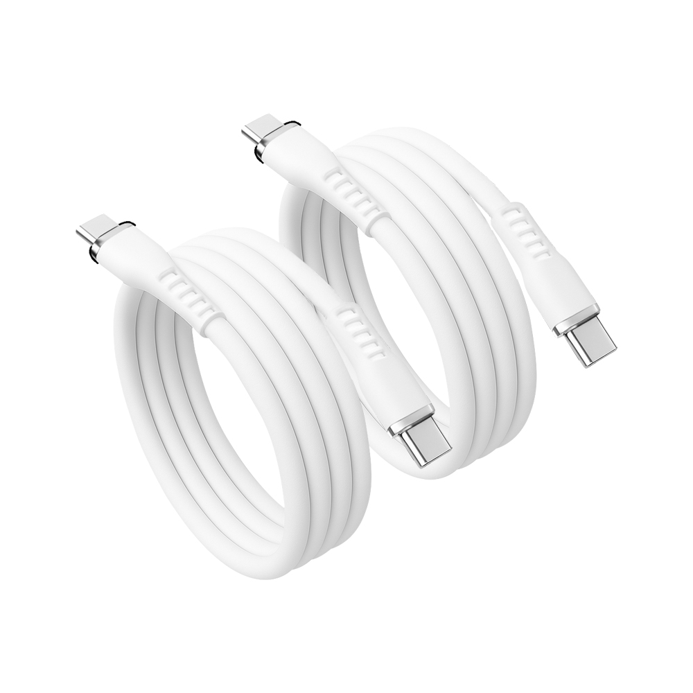 홈플래닛 꼬임방지 프리미엄 실리콘 초고속 충전 케이블 C to C PD 100W 6,990원