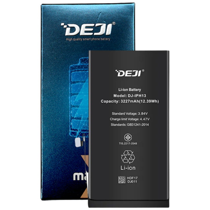 DEJI 아이폰13 배터리 (iPhone13 Battery) 표준용량 (수리키트 포함) 뎃지 아이폰배터리 - DEJI한국총판 39,500원
