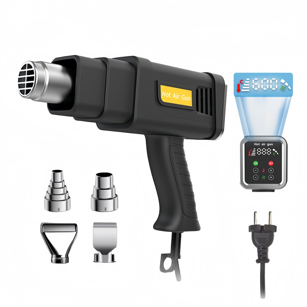 LED 스마트 디지털 디스플레이 자동온도 히팅건 2000W 산업용열풍기 힛툴, 1세트 28,900원