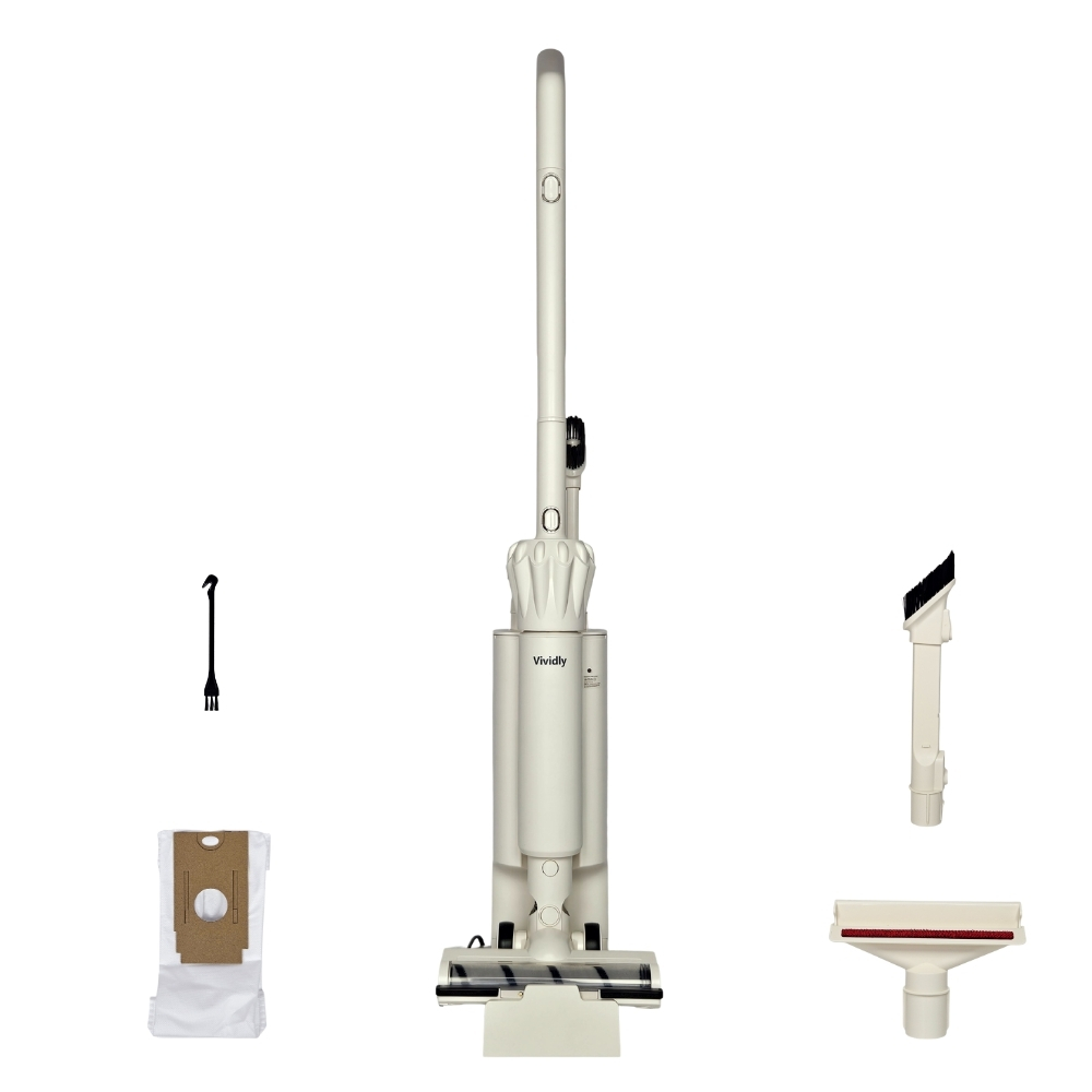 Vividly 자동먼지비움 클린 스테이션 무선청소기, 화이트, 자동먼지비움 357,000원