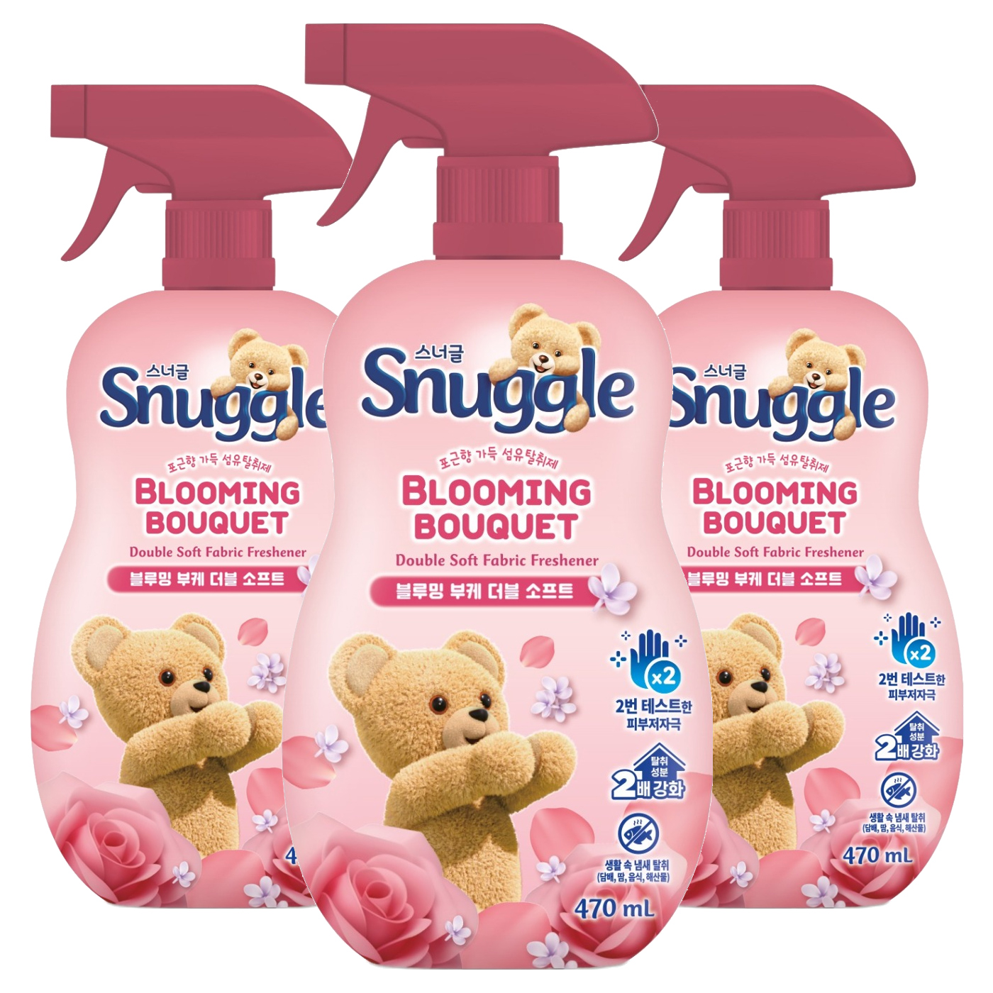 스너글 블루밍 부케 더블 소프트 섬유탈취제 본품 16,420원