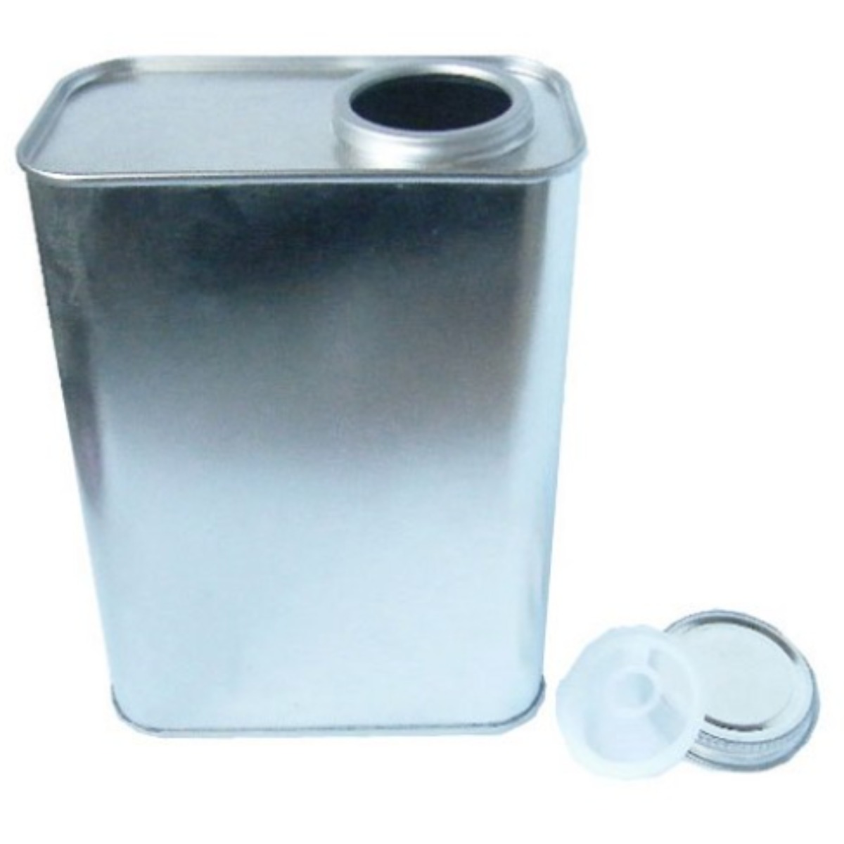 페인트마트 상품코드2LT-0001 사각캔 공캔 2리터 뚜껑세트 빈깡통 공캔 남은 페인트보관 철캔 작은캔 2리터용량 사리깡, 1개 3,200원