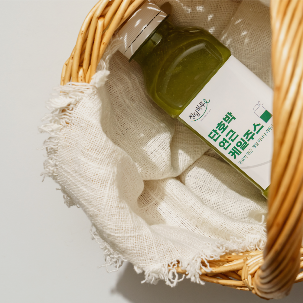 [ 정담하루 ] 단호박연근케일주스 10병세트 350ml 46,000원